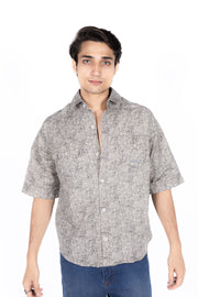 Abstract Pattern Print Shirt