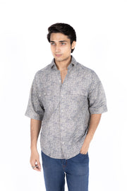 Abstract Pattern Print Shirt