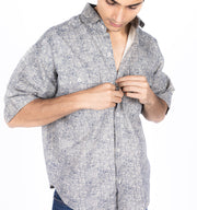 Abstract Pattern Print Shirt