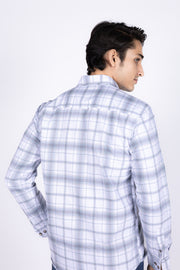 Slim Fit 100% Cotton Check Shirt