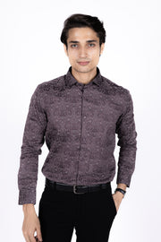 Paisley Satin Shirt