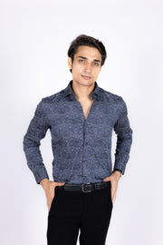 Paisley Satin Shirt
