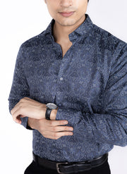 Paisley Satin Shirt