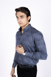 Paisley Satin Shirt