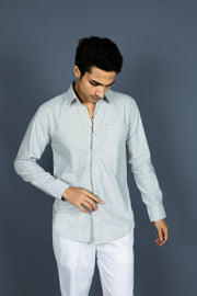 100% Cotton Stripes Shirt