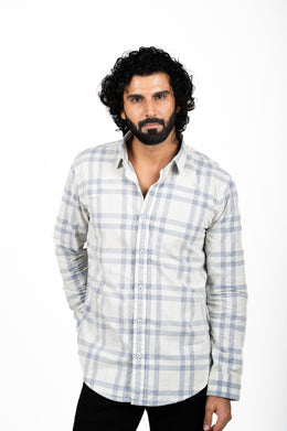 Yarn Dyed Corduroy Check Shirt