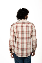 Linen Dobby Check Shirt