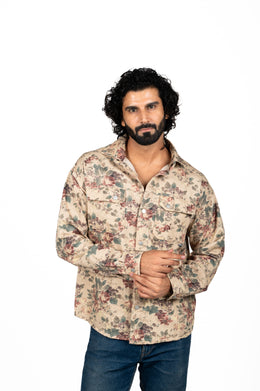 Cherry Floral Print Shirt