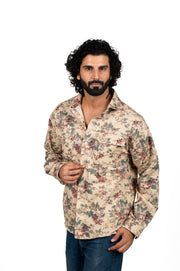 Cherry Floral Print Shirt