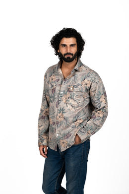 Sunflower Print Shirt