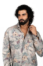 Sunflower Print Shirt