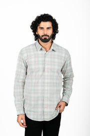 Yarn Dyed Corduroy Check Shirt