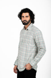Yarn Dyed Corduroy Check Shirt