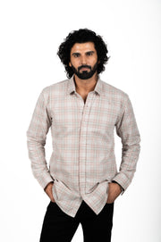 Yarn Dyed Corduroy Check Shirt