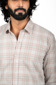 Yarn Dyed Corduroy Check Shirt