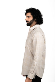Yarn Dyed Corduroy Check Shirt