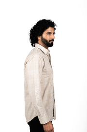 Yarn Dyed Corduroy Check Shirt