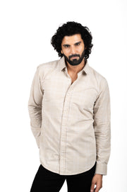 Yarn Dyed Corduroy Check Shirt