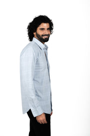 Yarn Dyed Corduroy Check Shirt